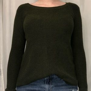 American Eagle green sweater (S)